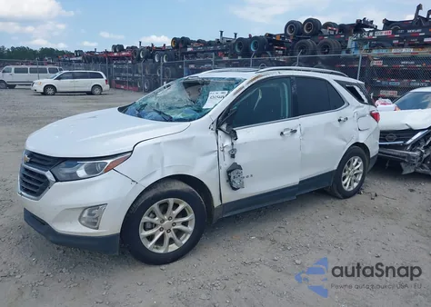 2019 Chevrolet Equinox Lt из США, поврежденный, VIN 2GNAXKEV4K6137590